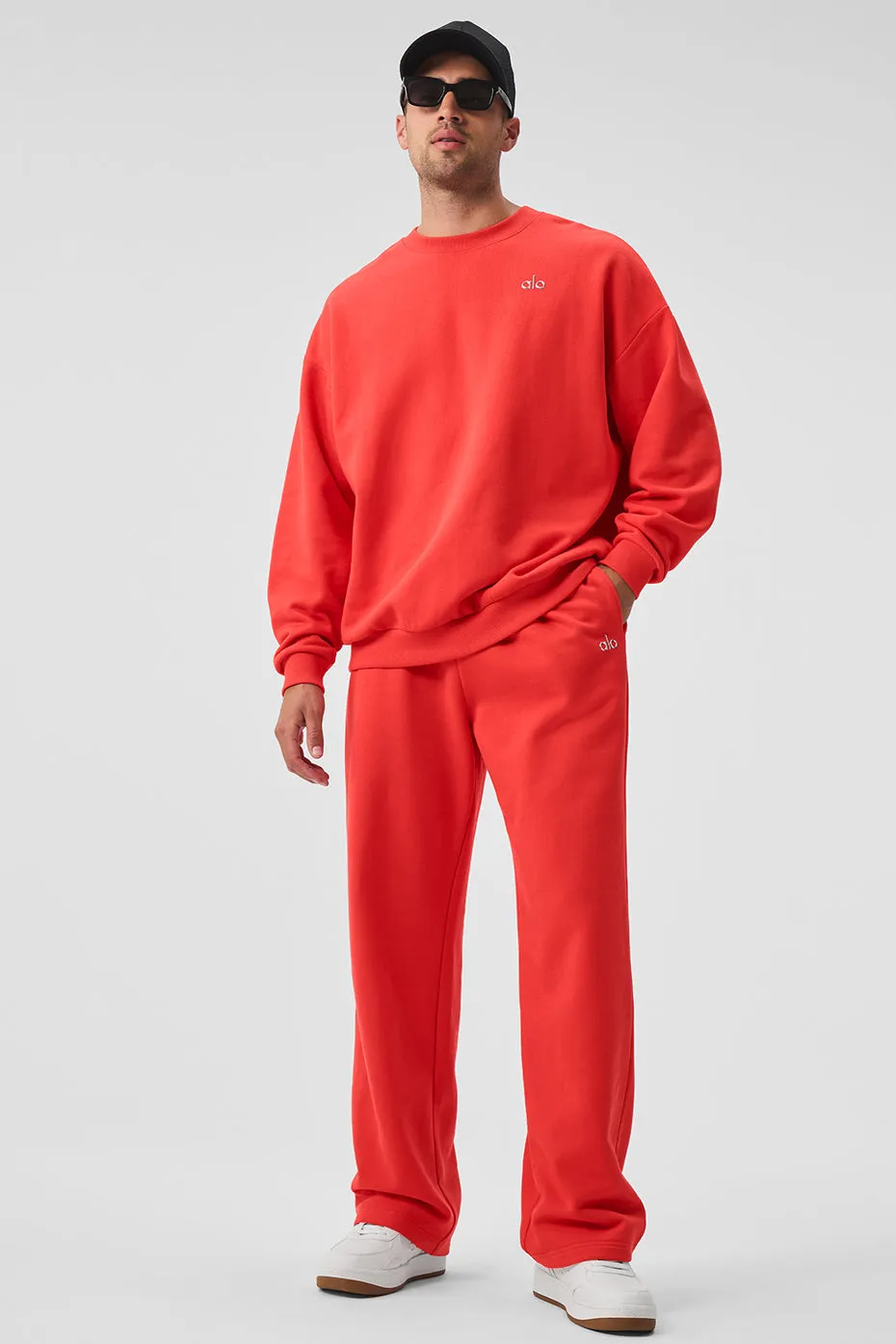 Accolade Straight Leg Sweatpant - Red Hot Summer