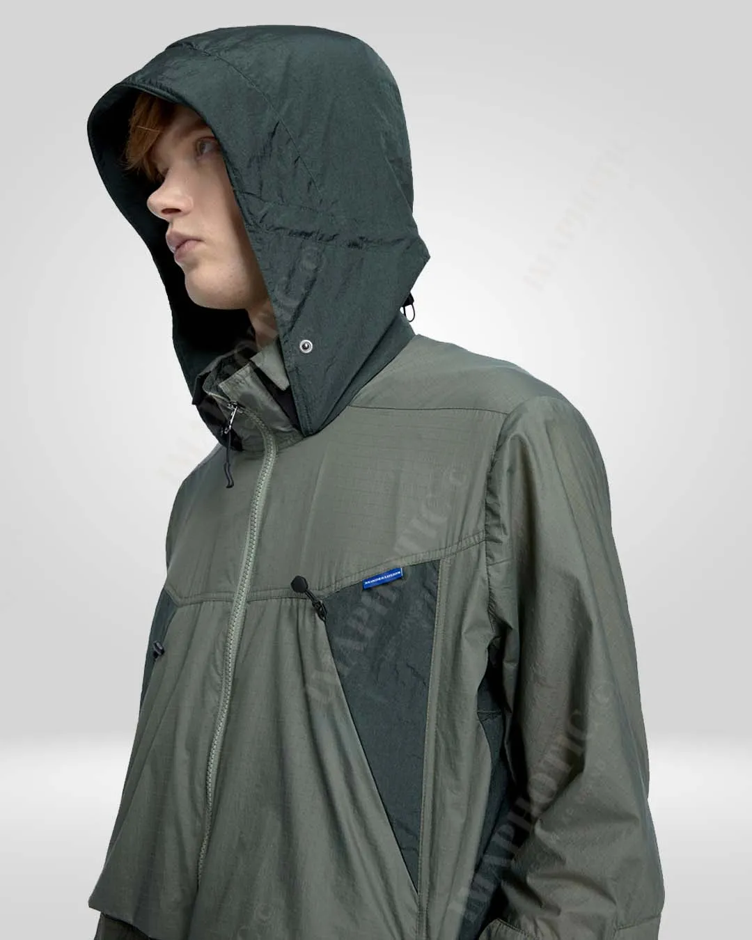 Adaptive Cyclist's Rain Jacket | Hooded & Waterproof