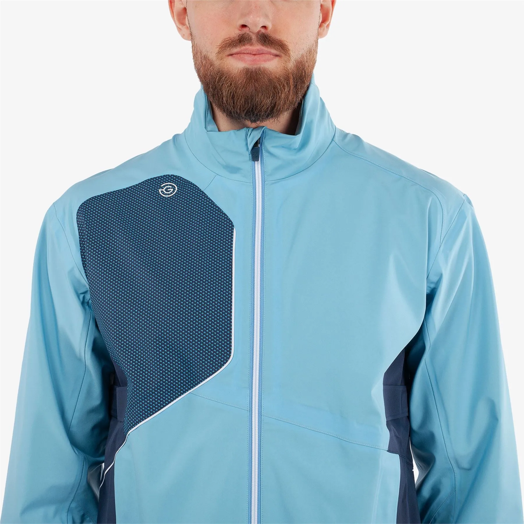 Ames PERTEX Waterproof Jacket Alaskan Blue/Navy - 2024