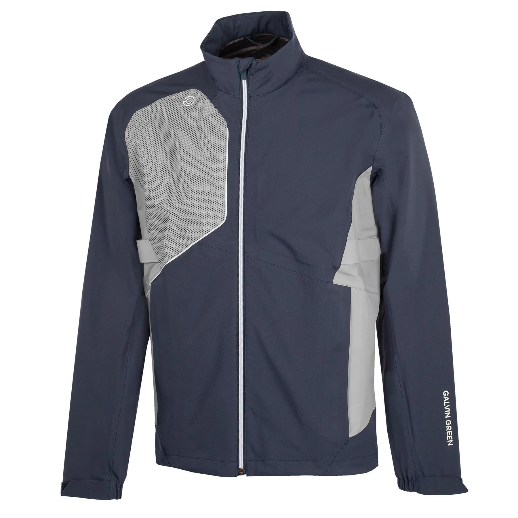 Ames PERTEX Waterproof Jacket Navy/Cool Grey - 2024