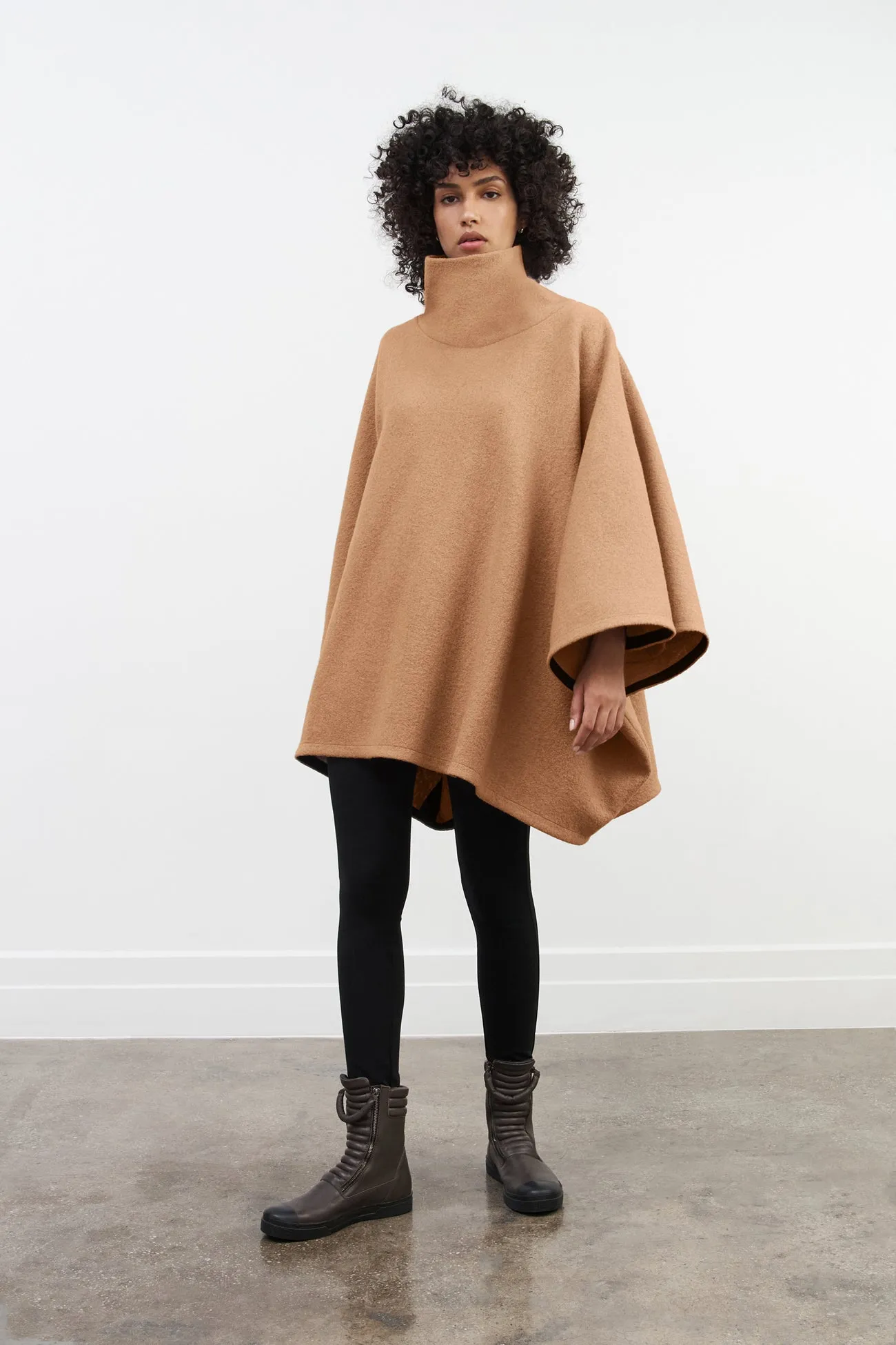 Avery Wool Cape