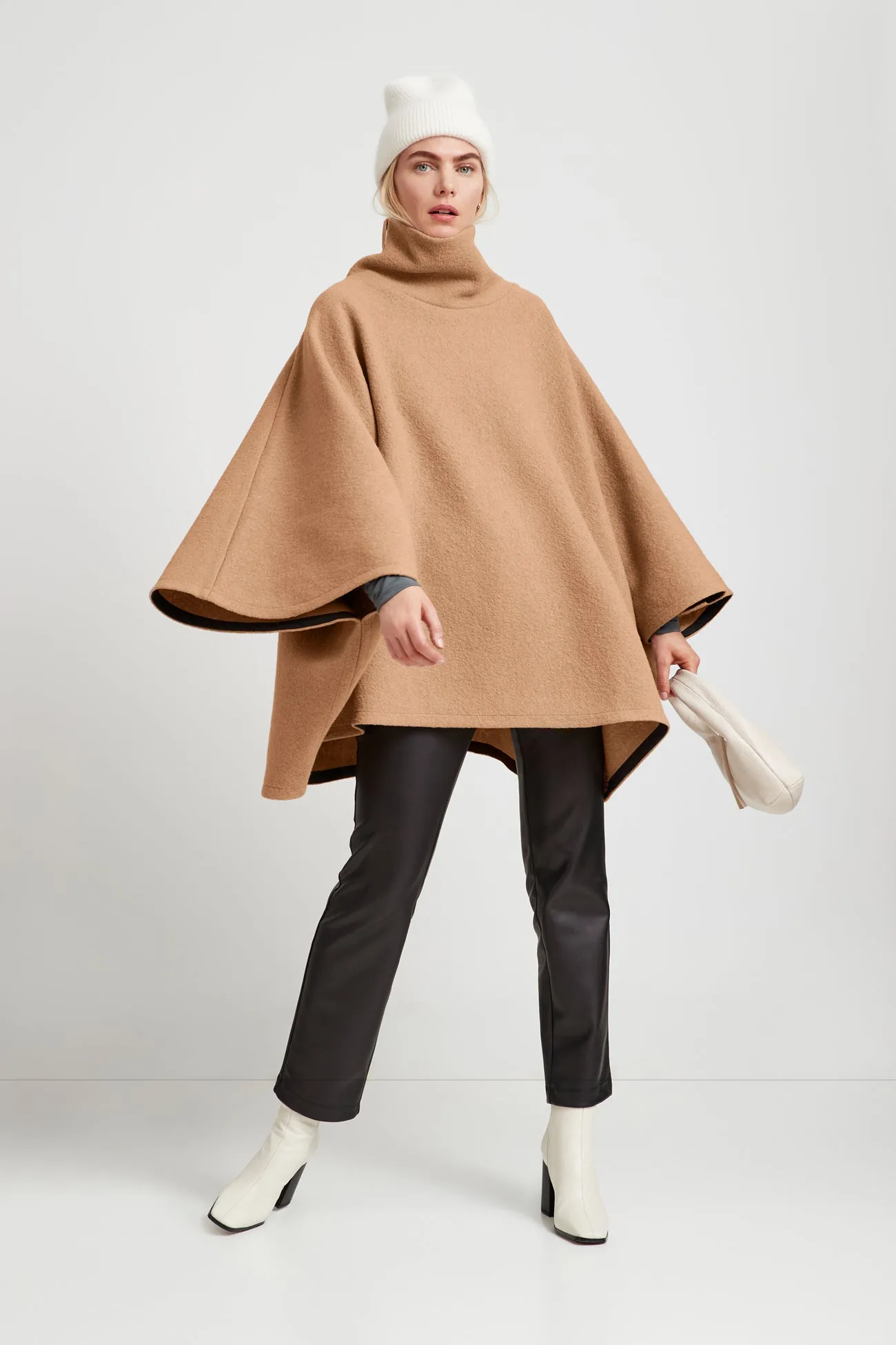 Avery Wool Cape