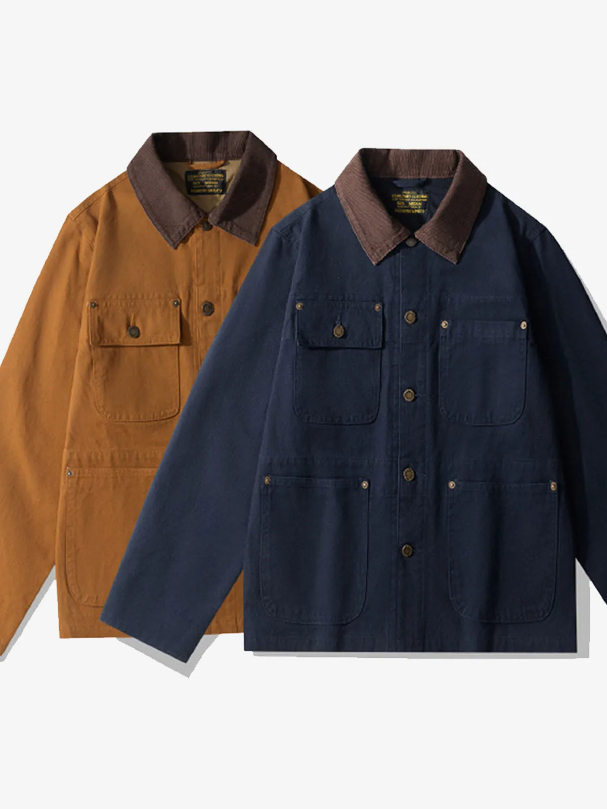 Corduroy Collar 12oz Canvas Michigan Jacket