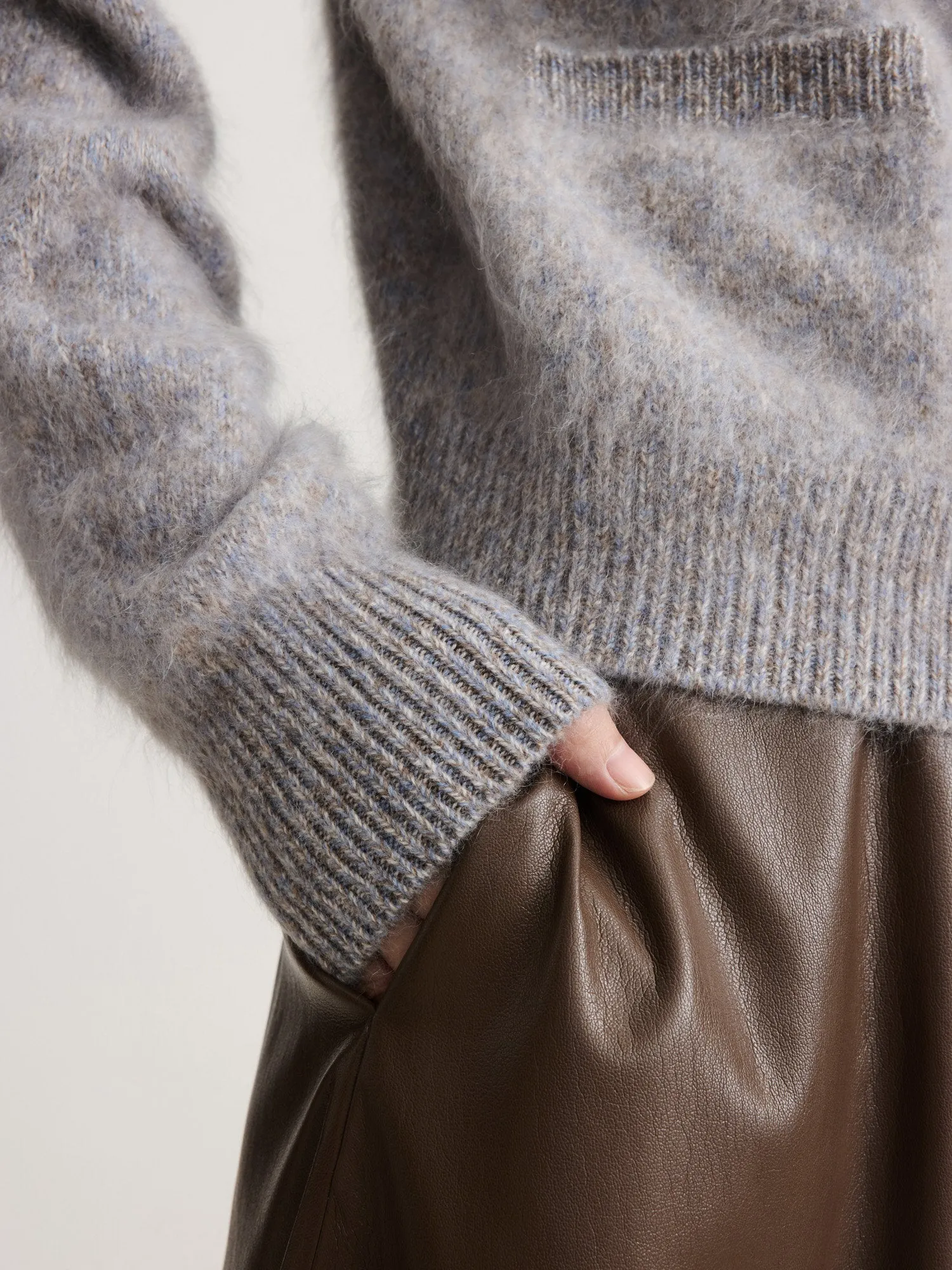 EP YAYING Wool Cashmere Sweater