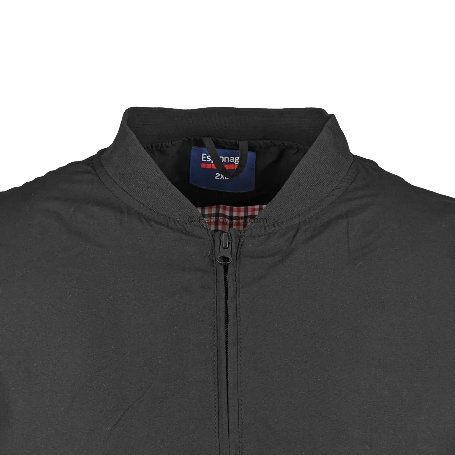 Espionage Lightweight Oxford Jacket - JT055 - Black