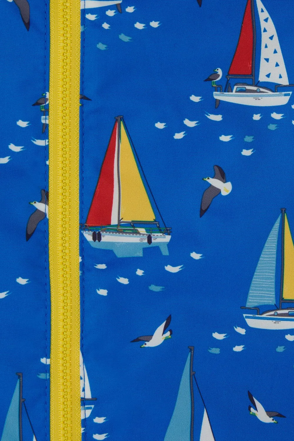 Ethan Jacket - Blue Boat Print