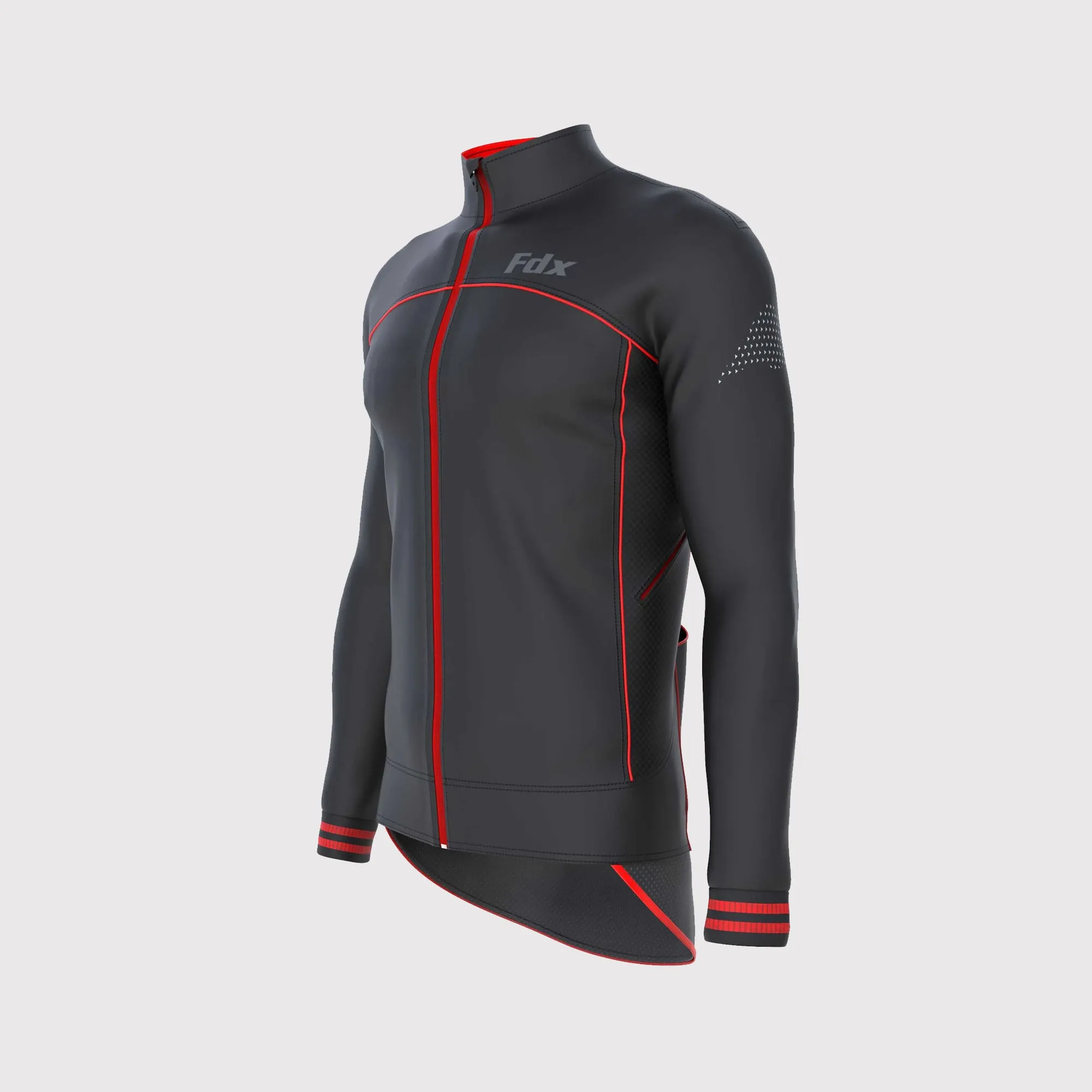 Fdx Apollux Red Softshell Men's & Boy's Windproof Cycling Jacket