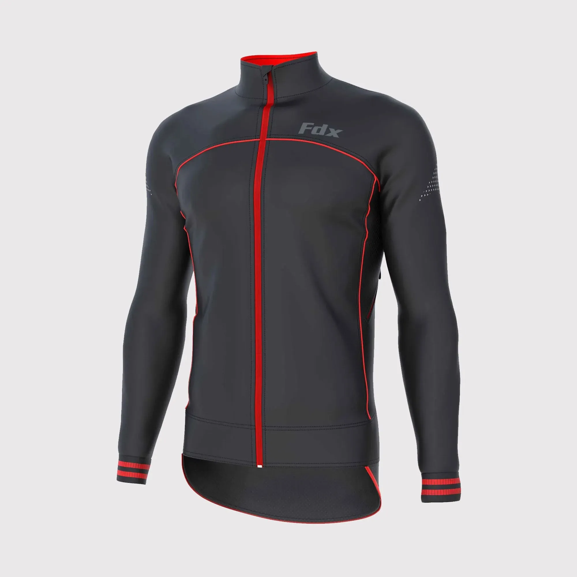 Fdx Apollux Red Softshell Men's & Boy's Windproof Cycling Jacket