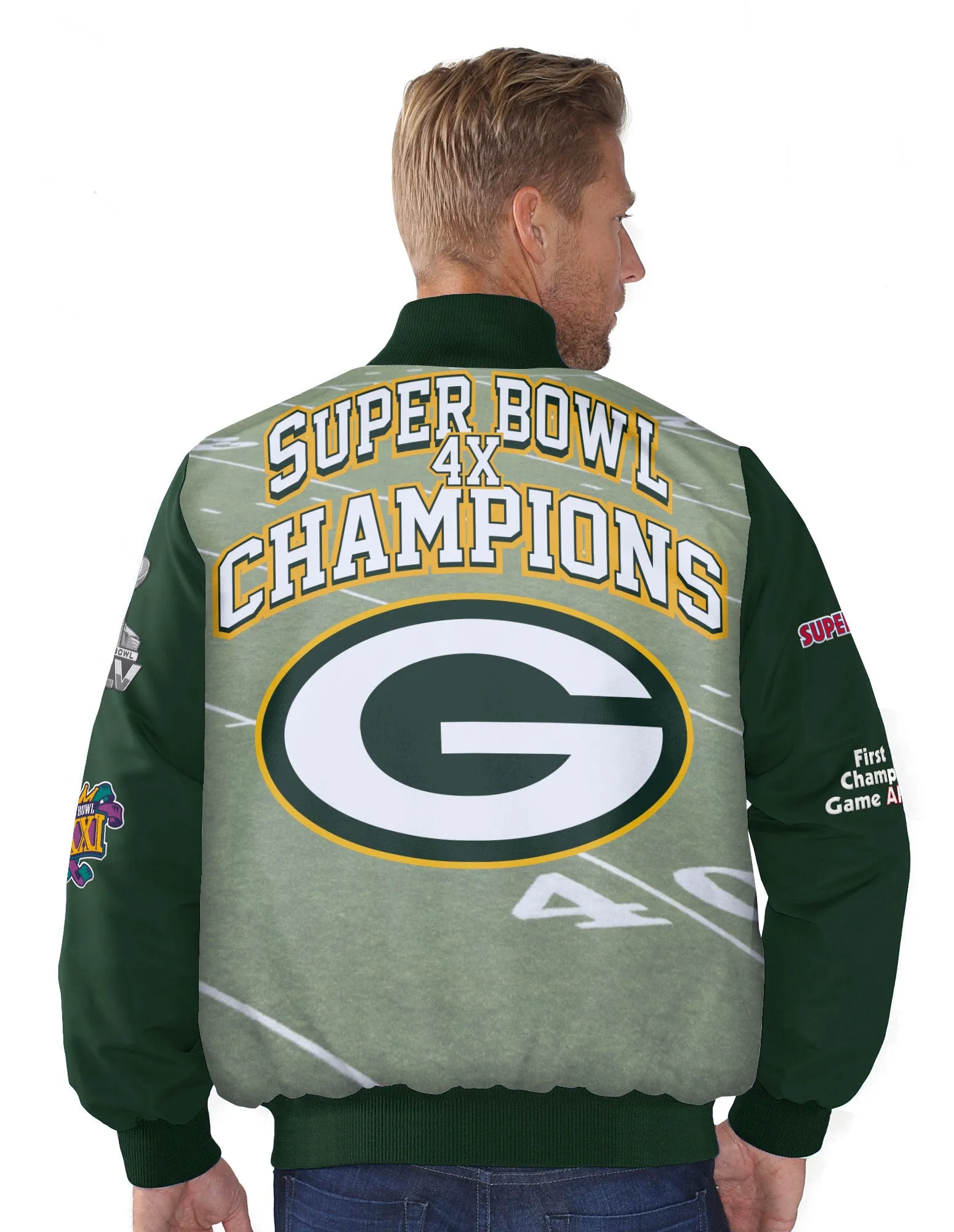 Green Bay Packers Trophy Men's Commemorative Jacket