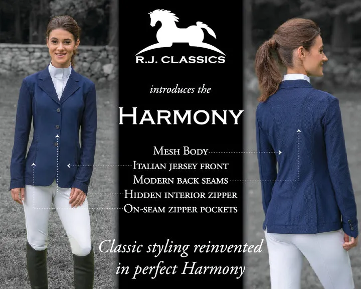 Harmony Jr Girls Mesh Show Coat from R.J. Classics -Green Gables