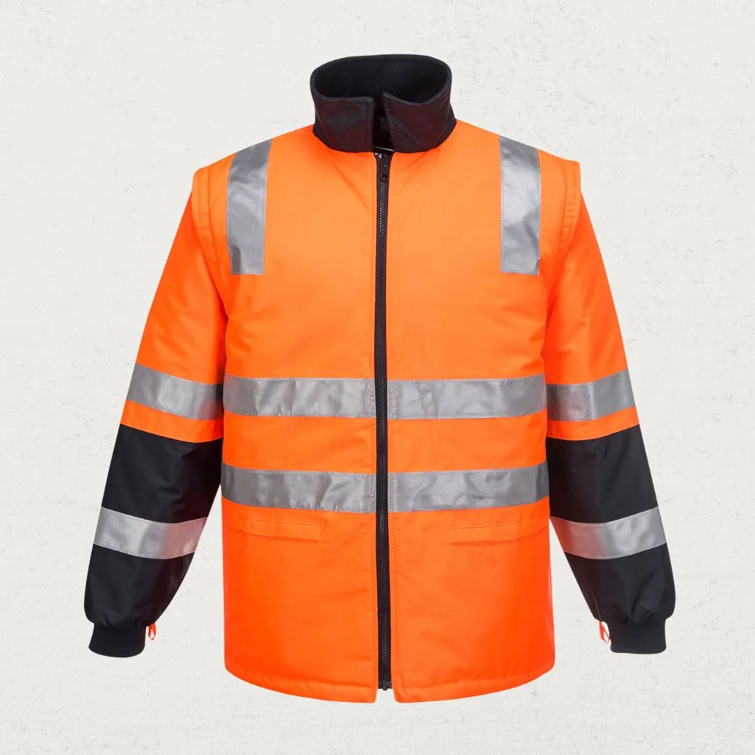 Hi Vis Venture 4 in 1 Waterproof Jacket