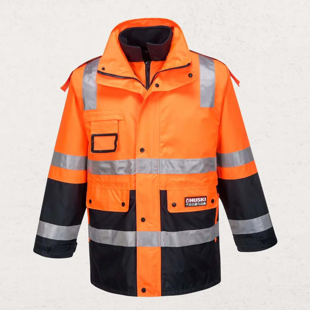 Hi Vis Venture 4 in 1 Waterproof Jacket