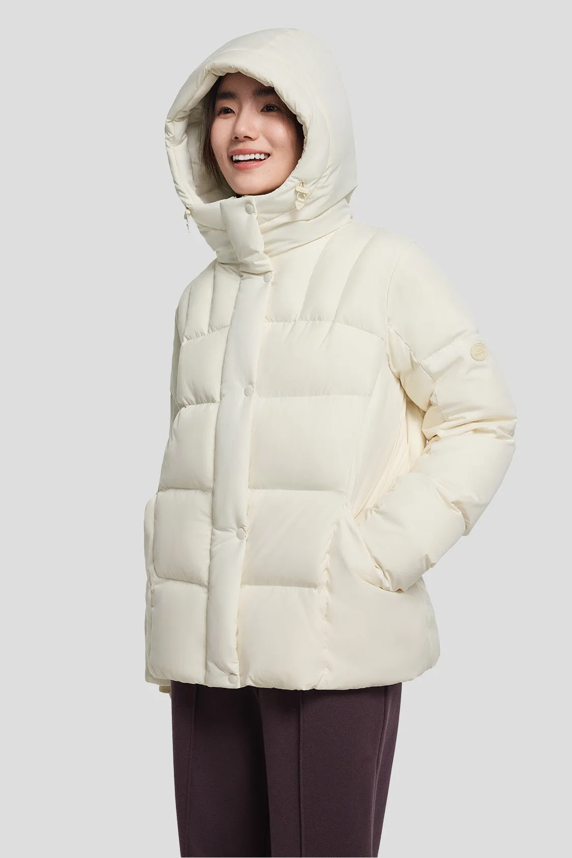 HydraGuard - Women's Regular Water-Repellent High-Warmth Down Jacket