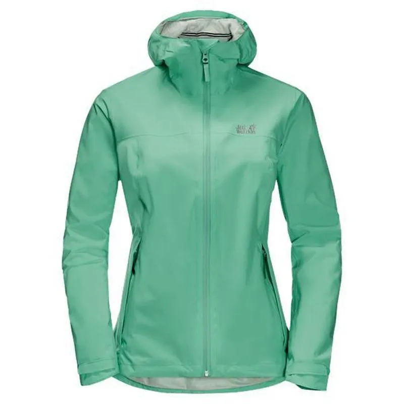 Jack Wolfskin JWP Waterproof Packable Women's Shell Jacket