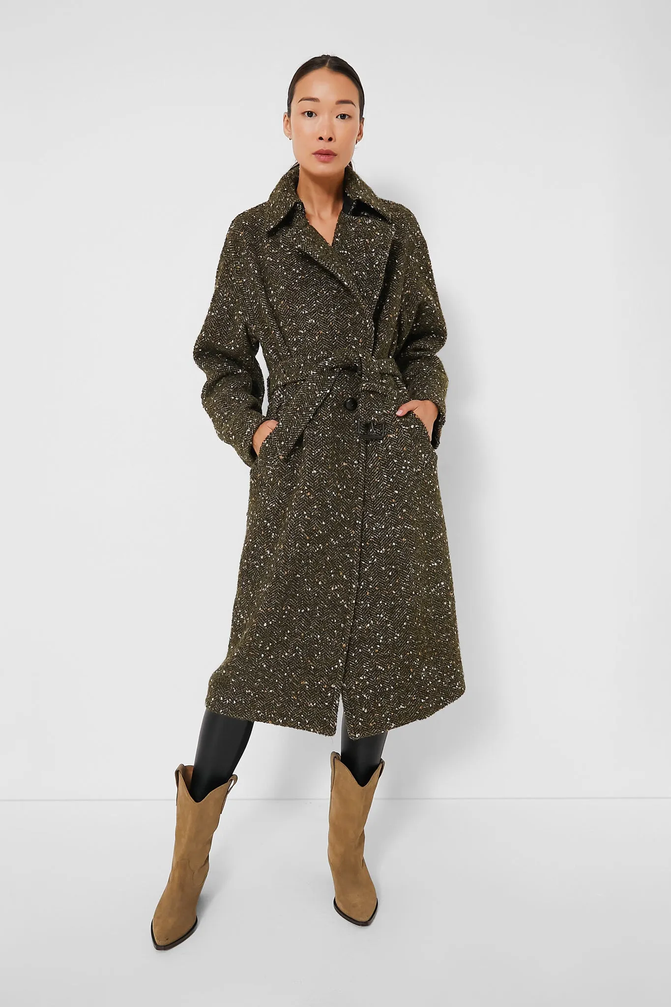 Khaki Horia Coat