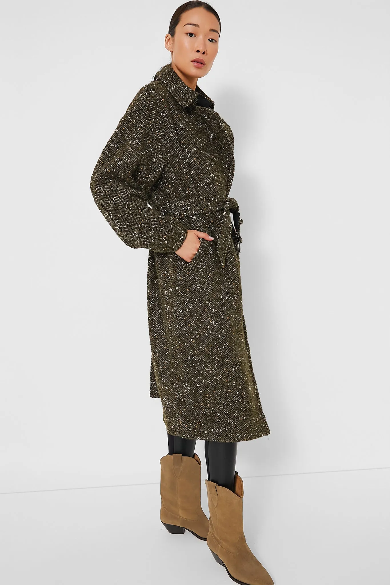 Khaki Horia Coat