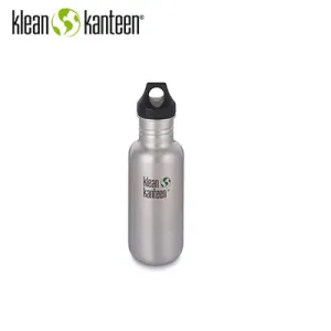 Klean Kanteen Classic 18Oz Water Bottle with Poly Loop Cap