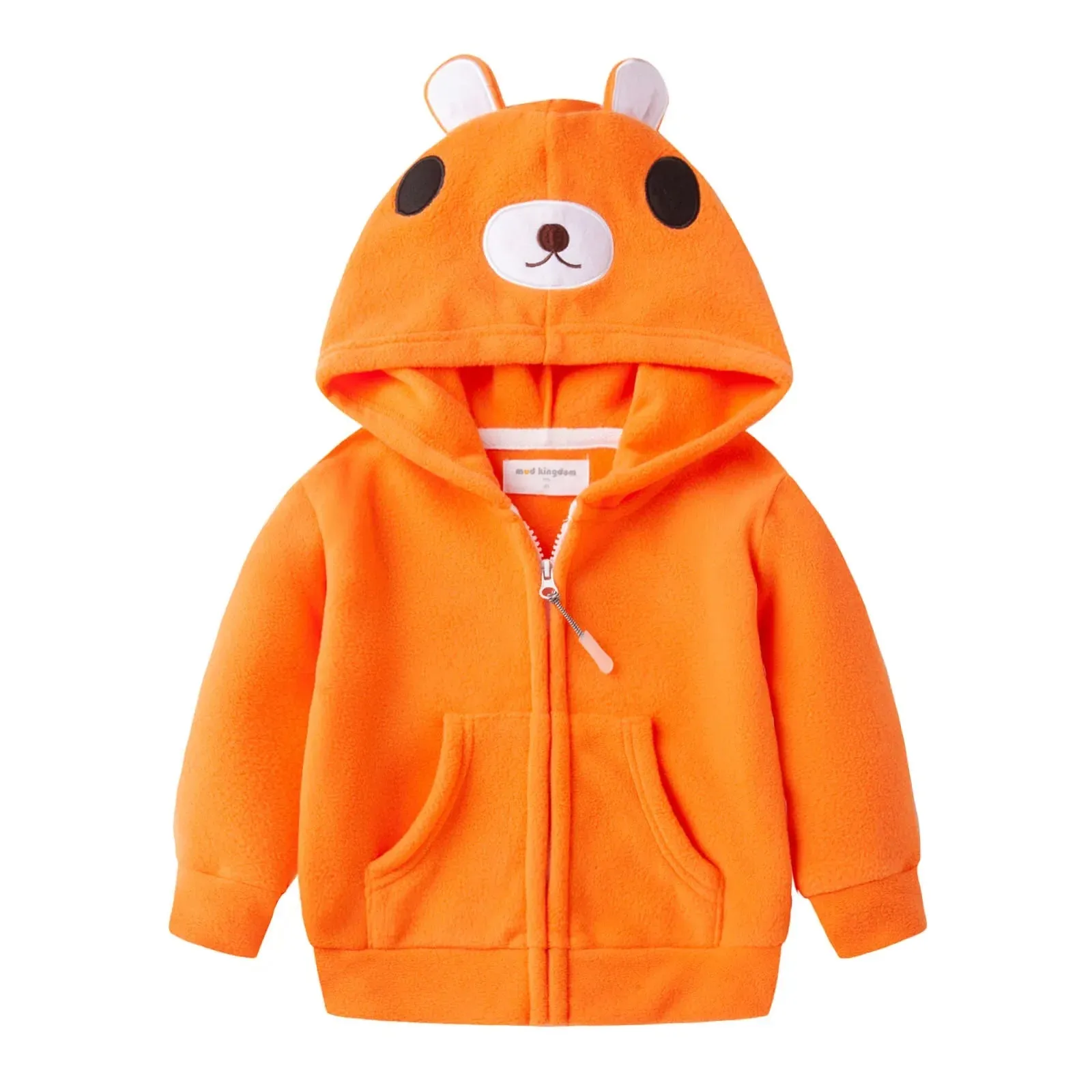 Lightweight Animal Toddler Animal Hoodies Zip Up