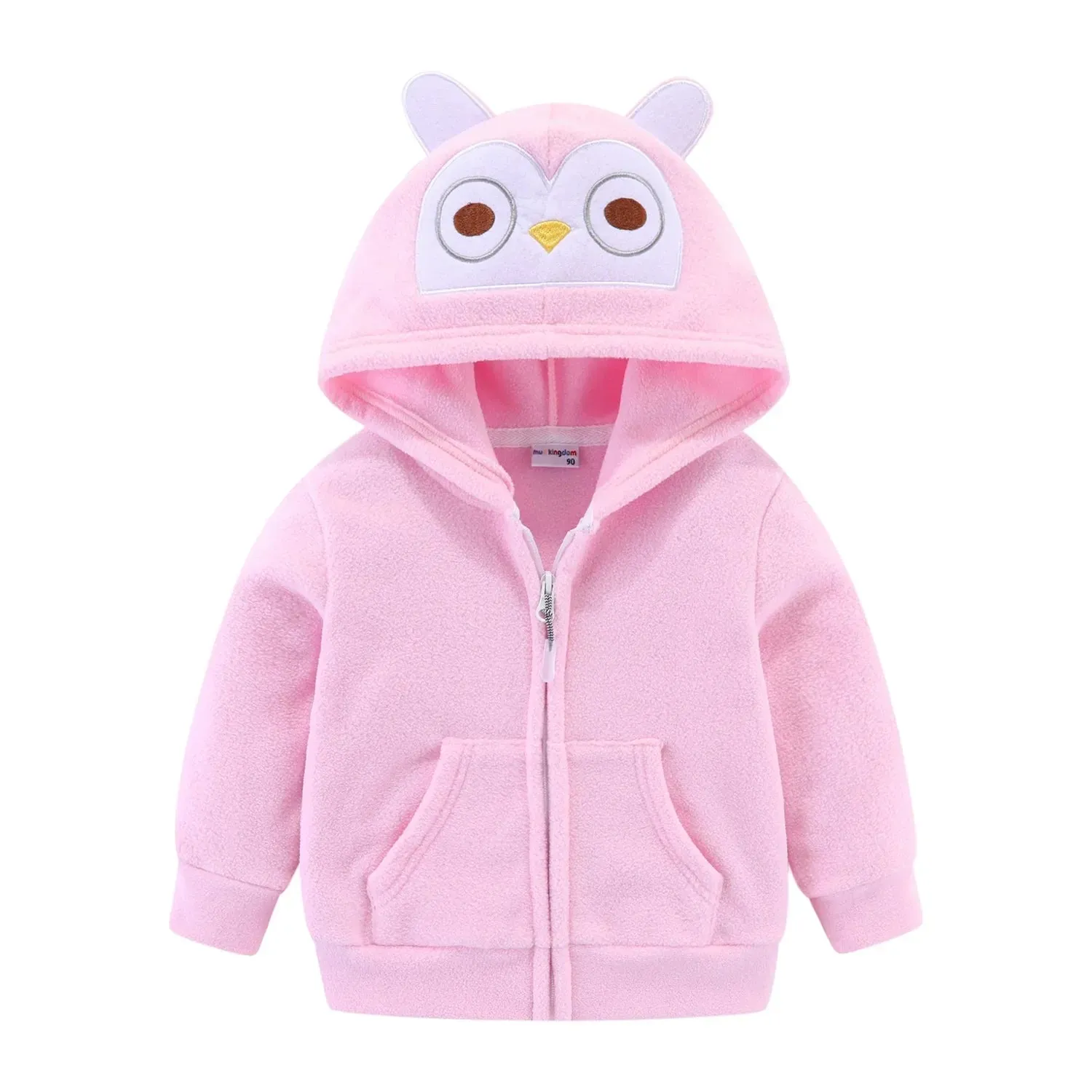 Lightweight Animal Toddler Animal Hoodies Zip Up