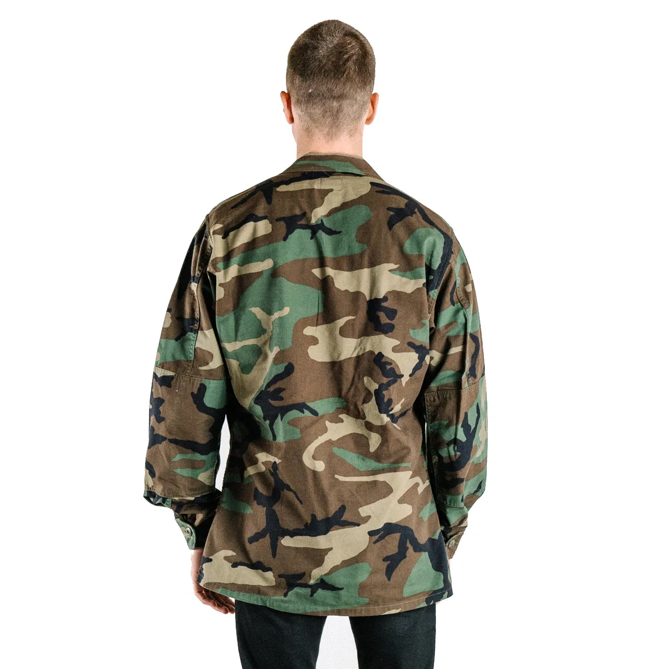 Lightweight BDU Camo Jacket - Genuine US Army