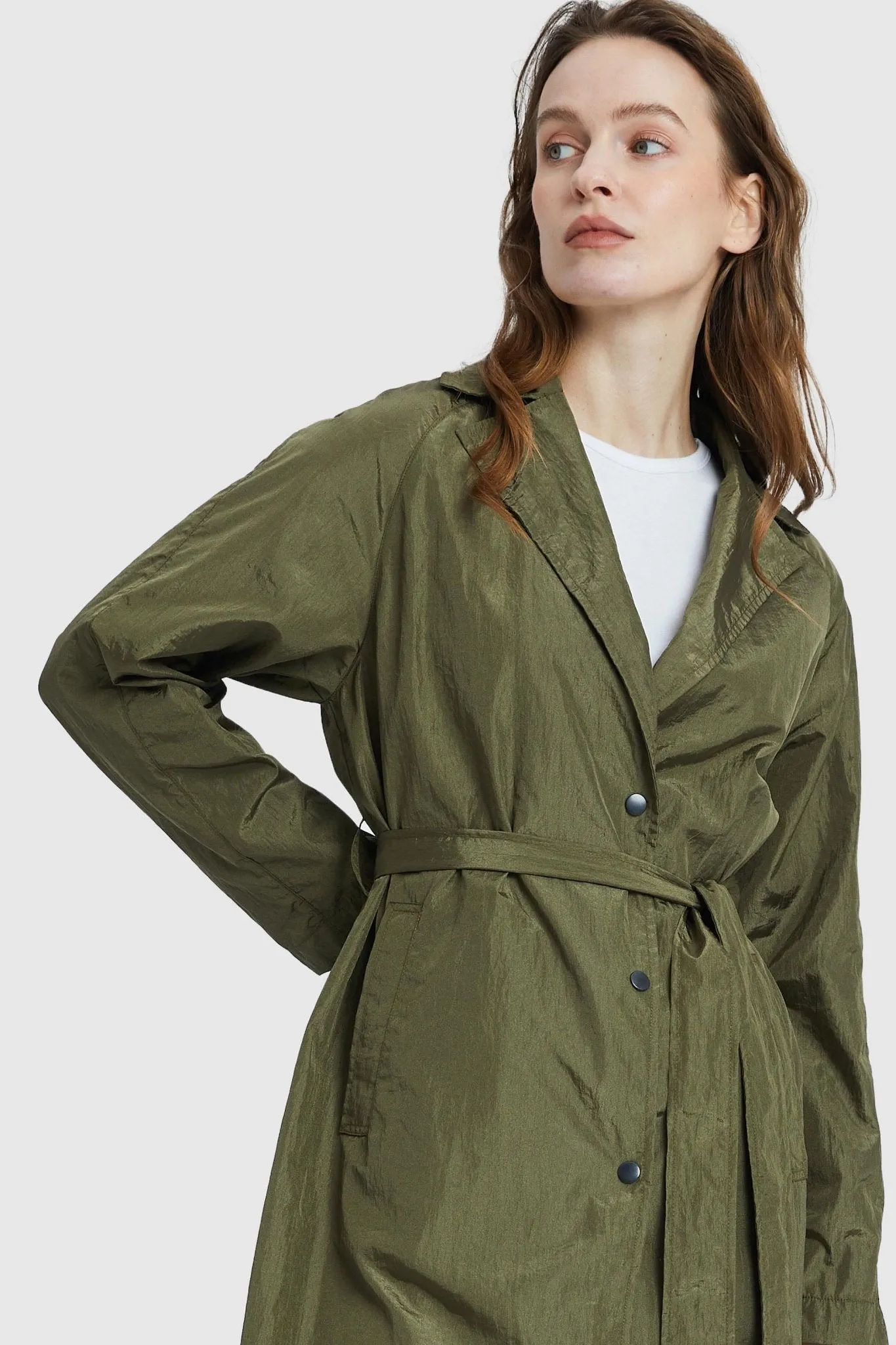 Lightweight Lapel Trench