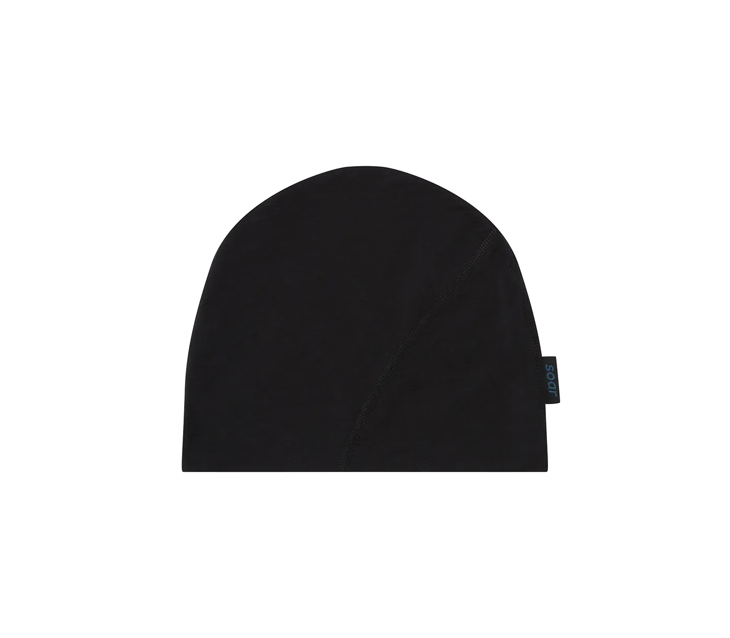 Merino Silk Beanie | Black