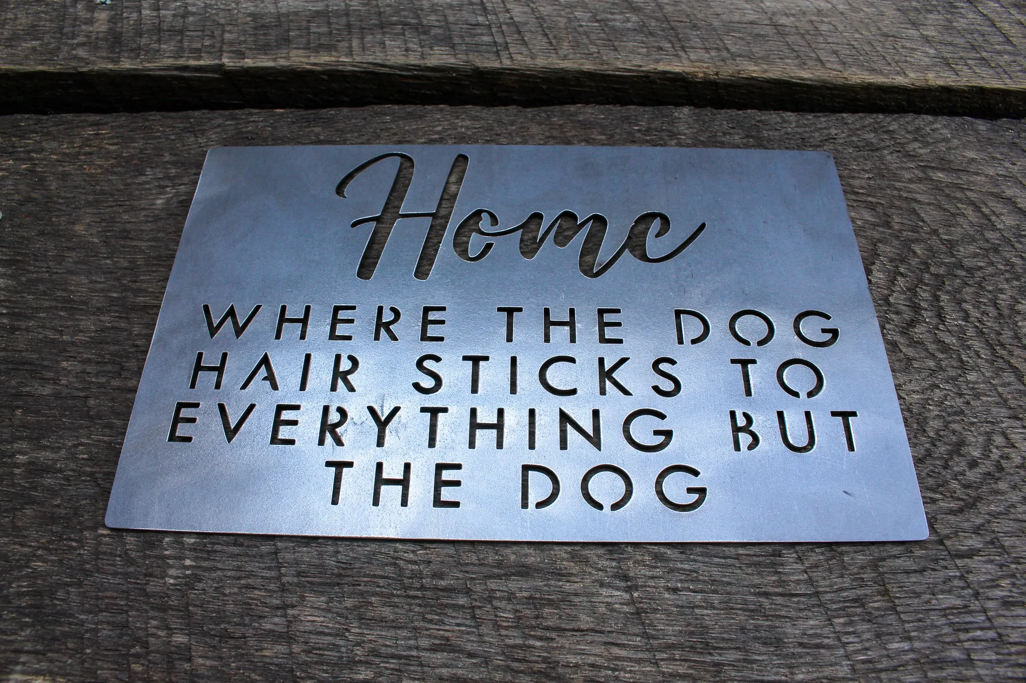 Metal Dog Home Decor - Dog House Decor - Dog Lover Wall Decor