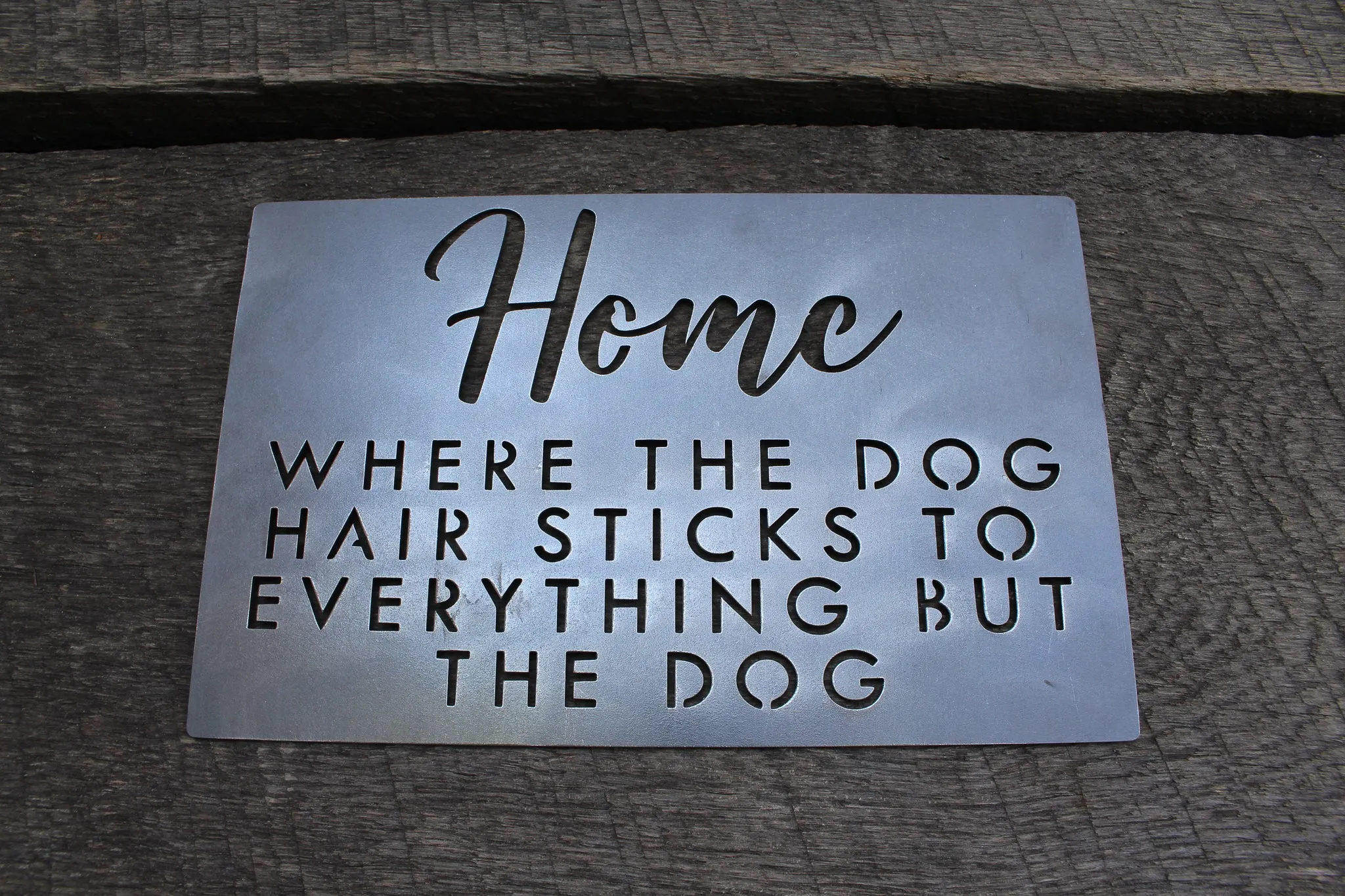 Metal Dog Home Decor - Dog House Decor - Dog Lover Wall Decor