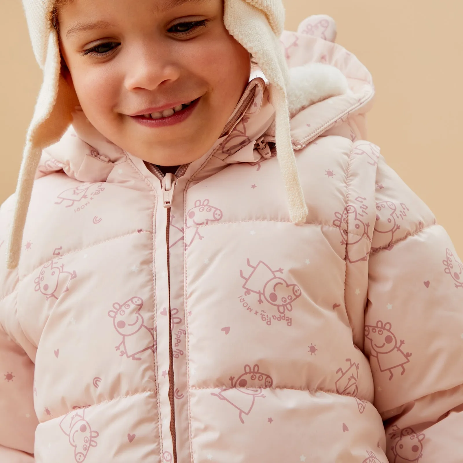 Peppa Pig Recycled Waterproof 3-in-1 Padded Coat