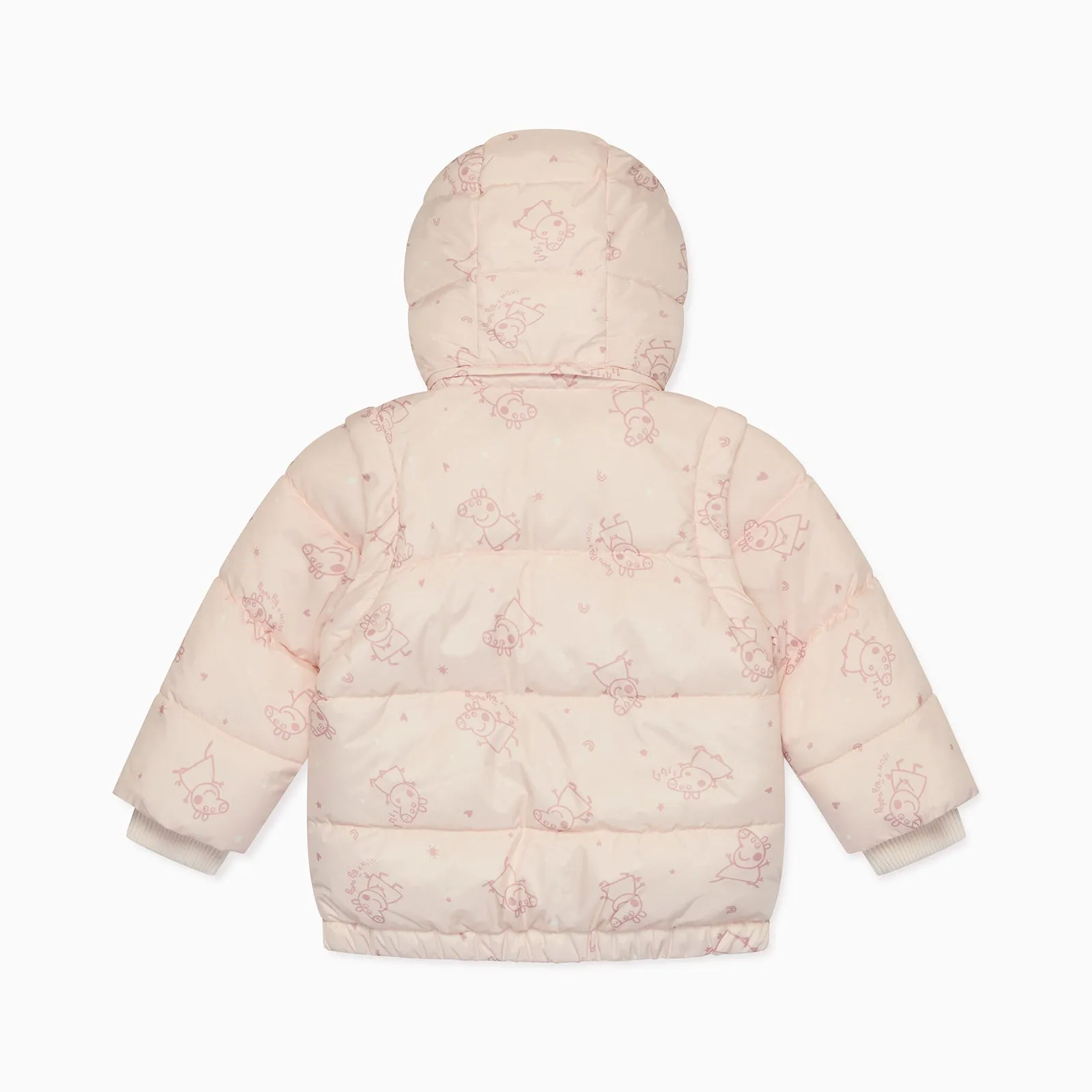 Peppa Pig Recycled Waterproof 3-in-1 Padded Coat