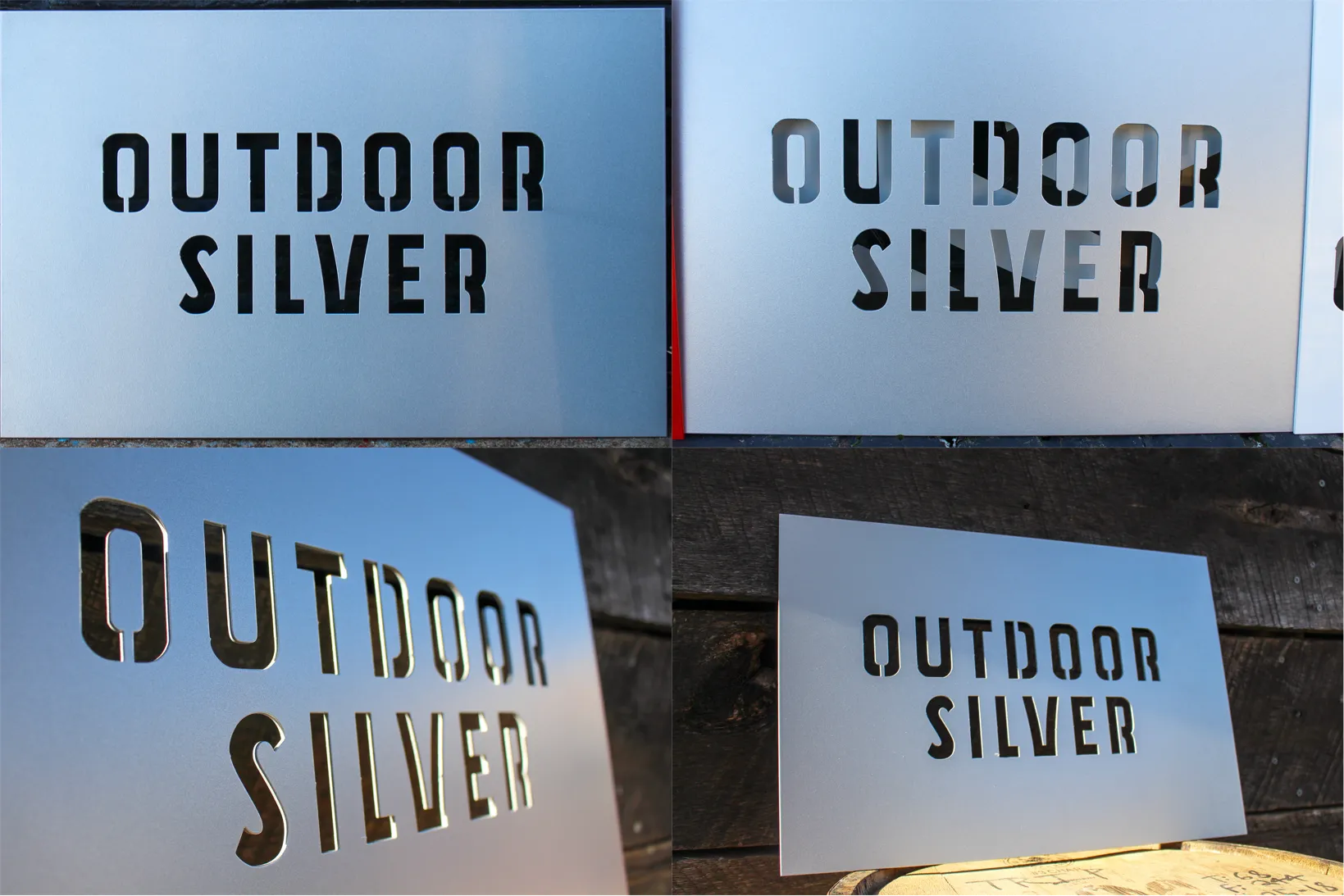 Personalized Metal Winter Coordinates Sign - Rustic Ski Lodge Address Decor - Snowmobile Cabin Wall Art