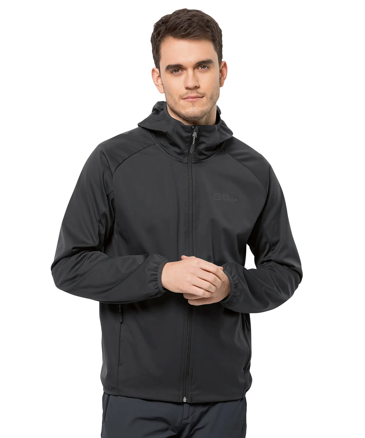 Phantom Grey - Hooded softshell jacket (NL)