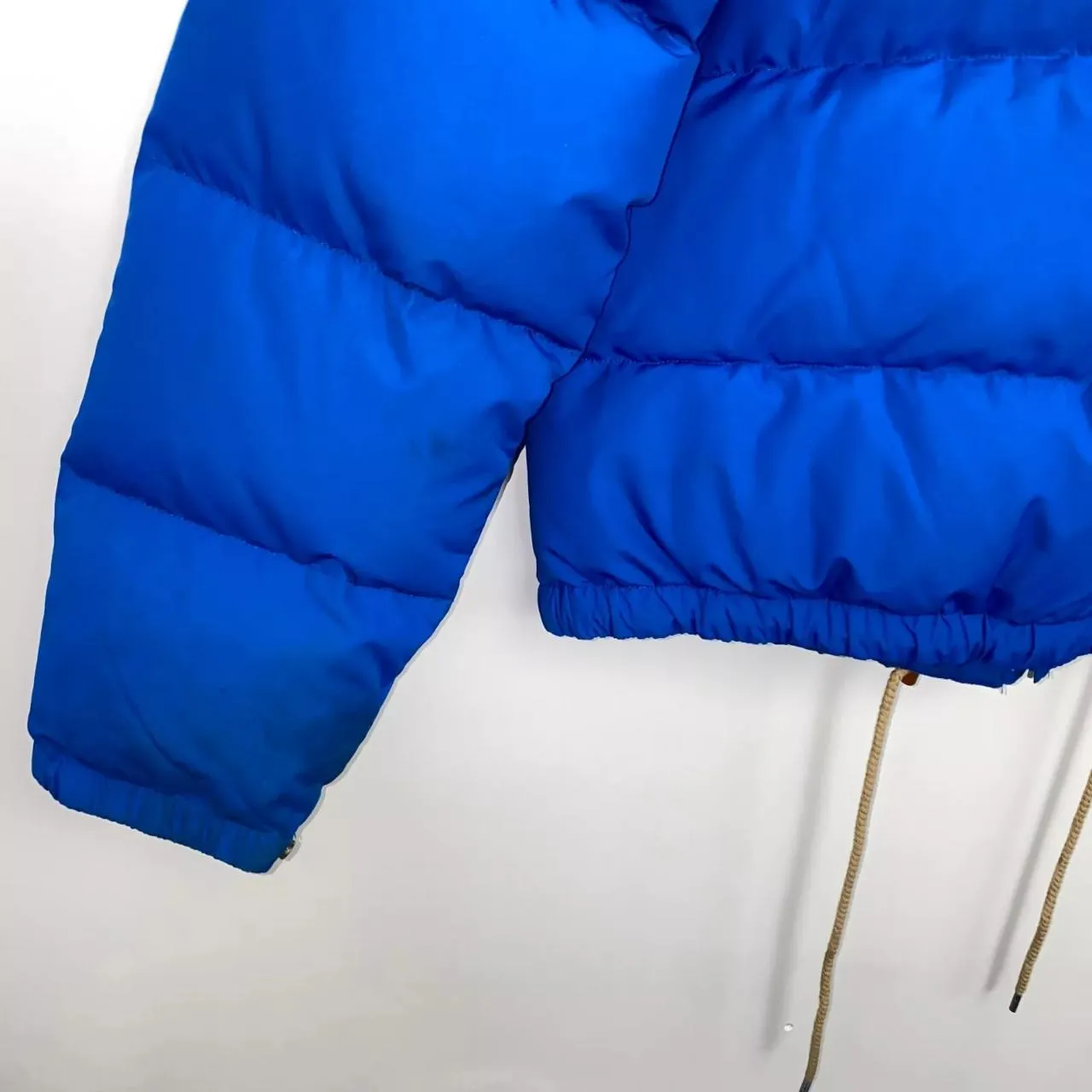 Preowned Polo Ralph Lauren Womens Puffer Jacket Size XL [Fit as L] Blue Down Basic Winter