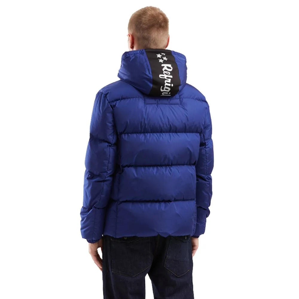 Refrigiwear Blue Nylon Jacket