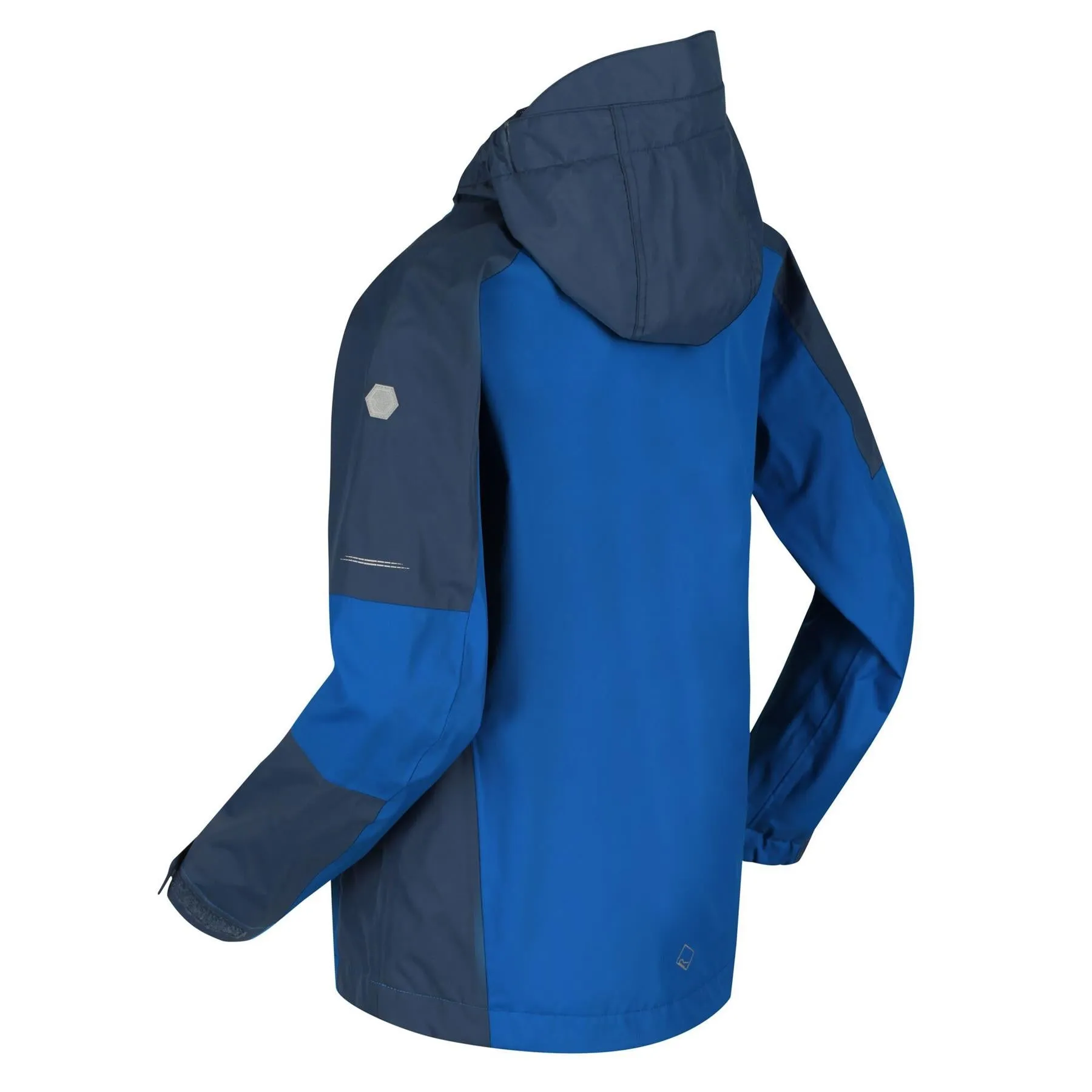 Regatta Kids Calderdale II Waterproof Hooded Zip Pocket Jacket