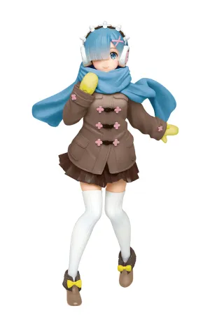 Re:Zero Precious Figure - Rem ~Winter Coat ver.~Renewal~ Prize Figure