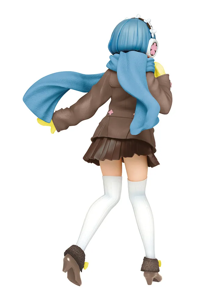 Re:Zero Precious Figure - Rem ~Winter Coat ver.~Renewal~ Prize Figure