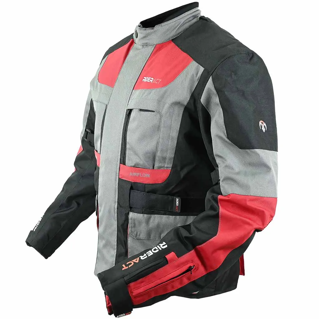 RIDERACT® Men's Summer Motorcycle Jacket Escape