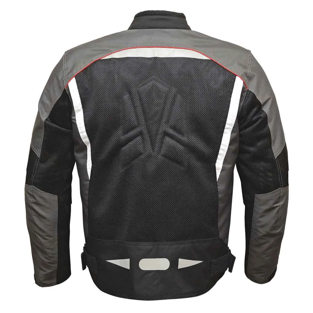 RIDERACT® Textile Motorcycle Jacket Waterproof Gaze Motorbike Jacket