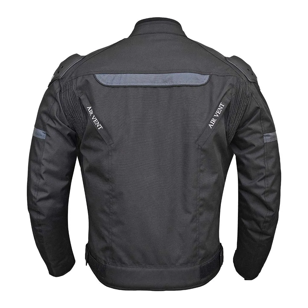 RIDERACT® Waterproof motorcycle jacket Textile Dominator Motorbike Jacket