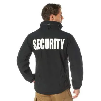 Spec Ops Tactical Soft Shell Jacket Security Black