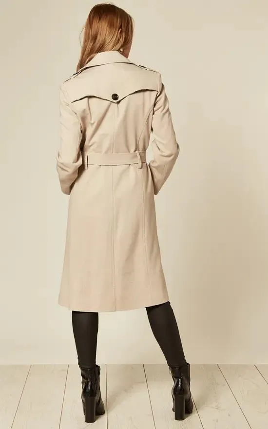 Spring/Summer Lightweight Military Duster Trench Coat