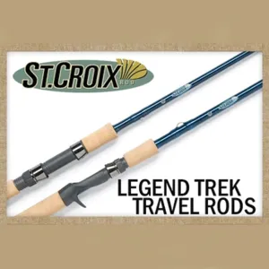 St. Croix Rods Legend Trek Spinning w/case