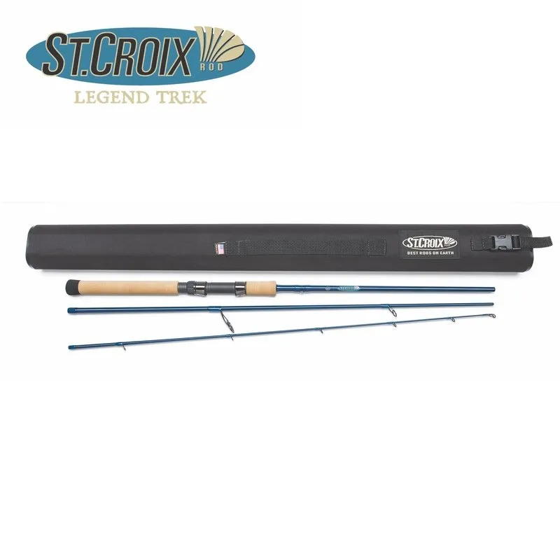 St. Croix Rods Legend Trek Spinning w/case