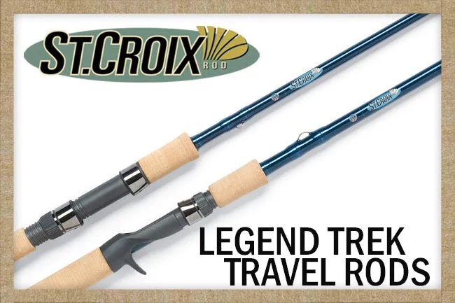 St. Croix Rods Legend Trek Spinning w/case