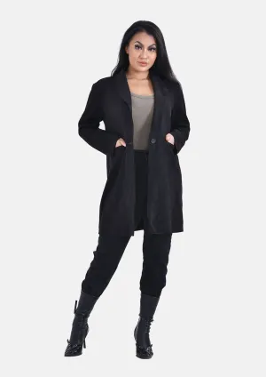 Suedette Duster Long Coat