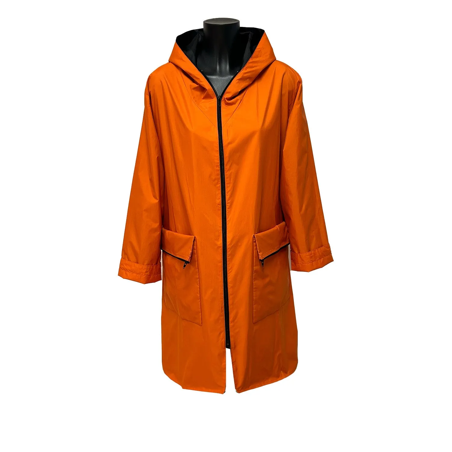 Travel Light Coat Orange