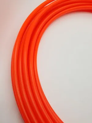 UV Red Polypro Bare Hoop 5/8