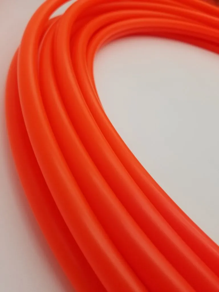 UV Red Polypro Bare Hoop 5/8