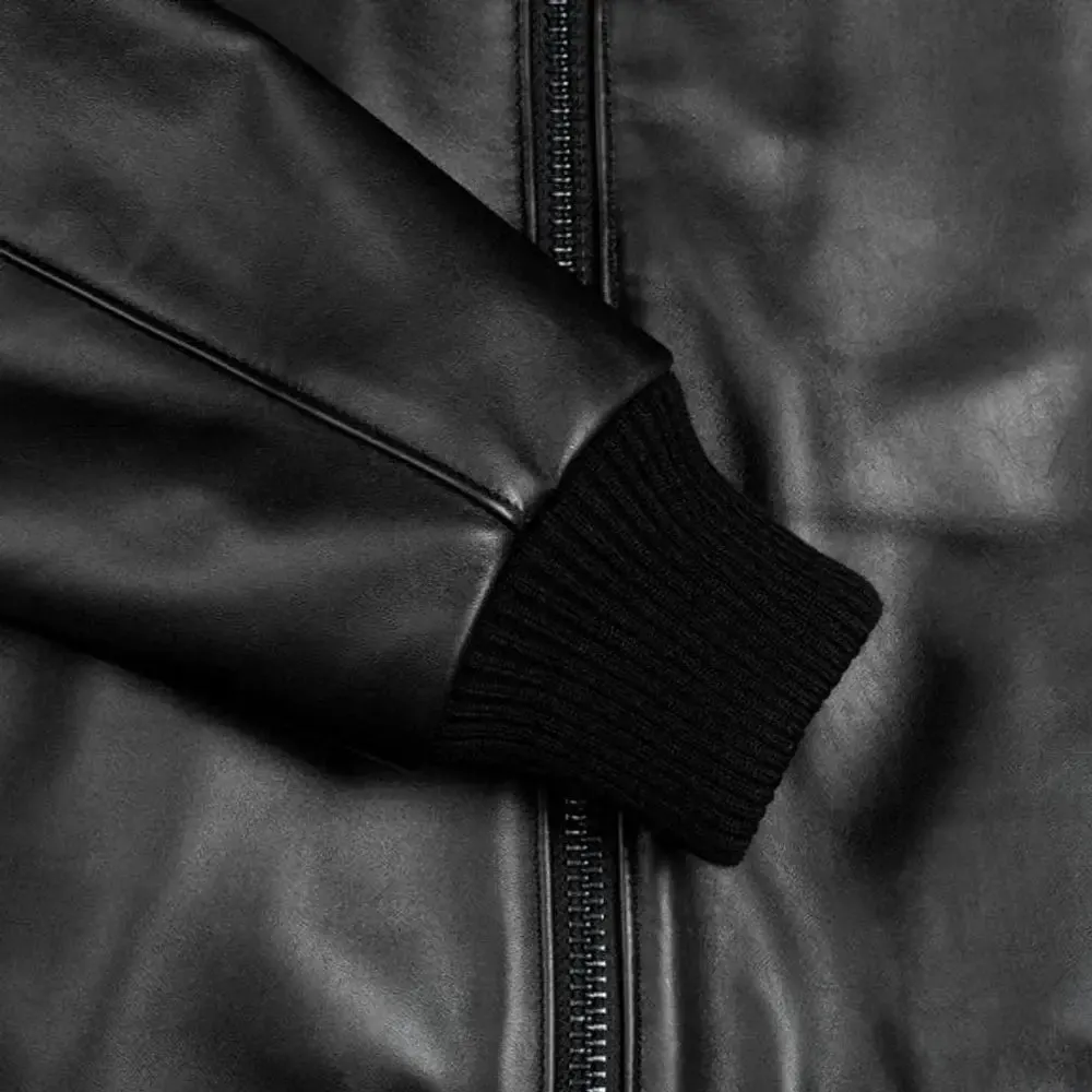 Valkyrie Vanguard  Leather Jacket | Leather Bomber Jacket